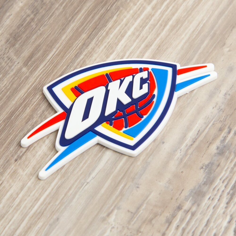 Oklahoma City Thunder 3D Perforated Rope Hat- Grey/ Black - Picture 3 of 3